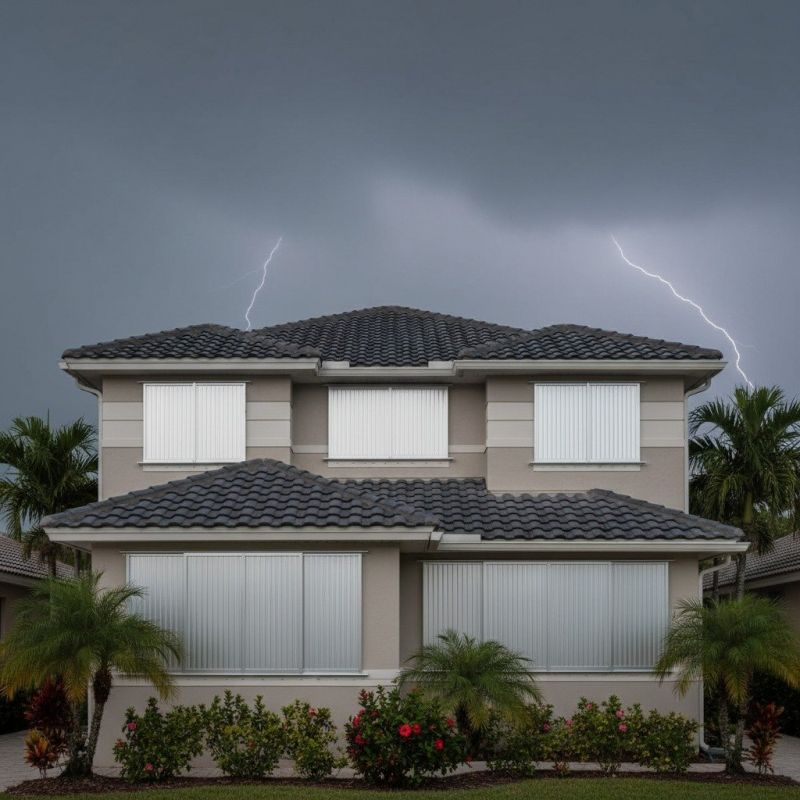 Hurricane Shutter Installation in Overland Park, KS