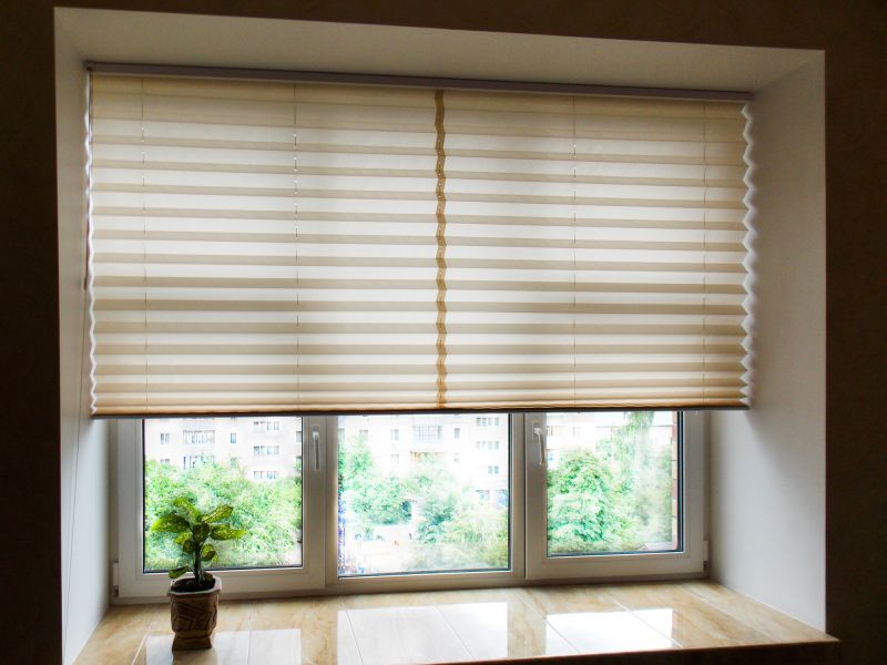 Roman Shades Installation in Denver, CO