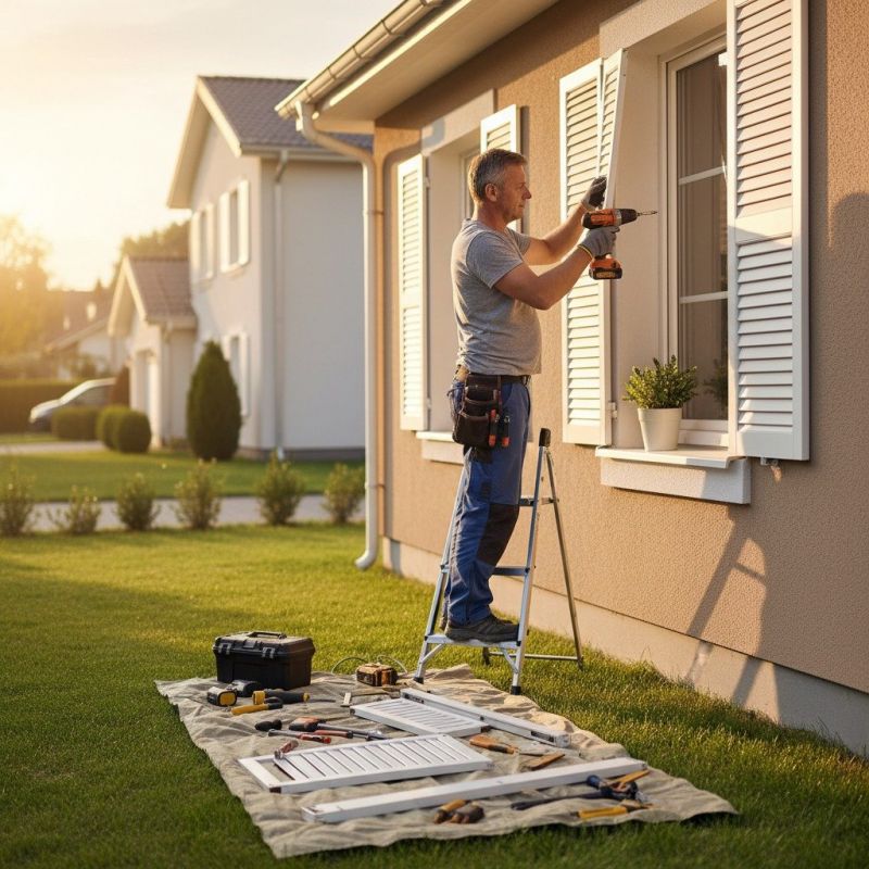 Shutter Handle Repair in Alpharetta, GA