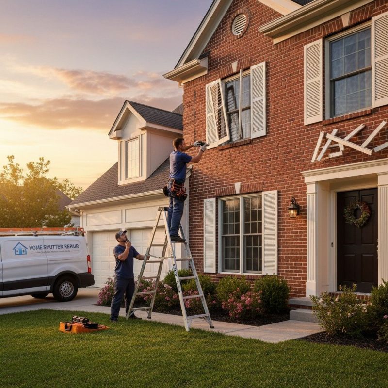 Shutter Latch Replacement in Arvada, CO