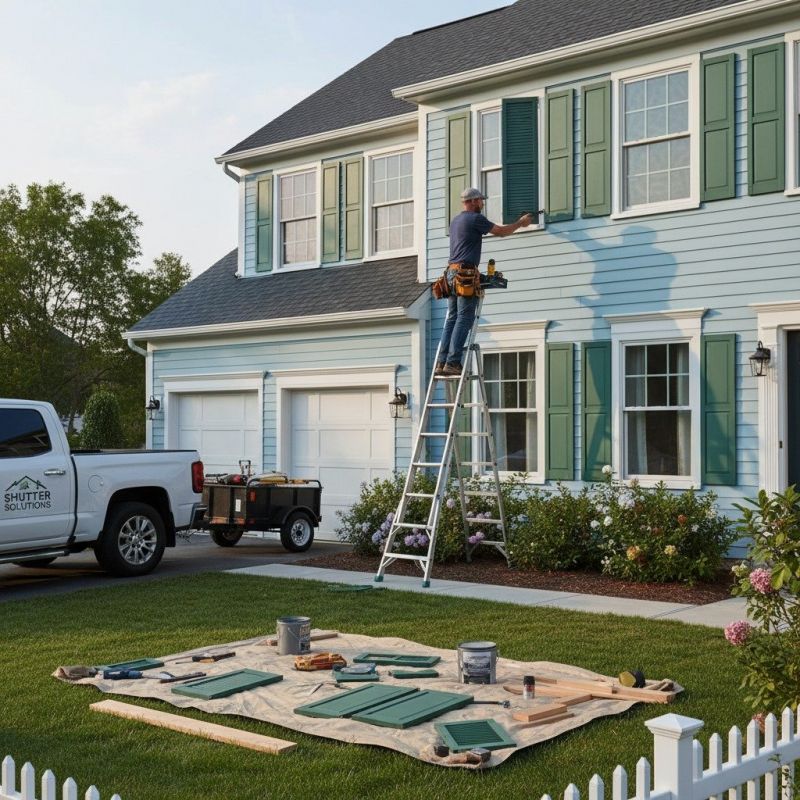 Shutter Reattachment in Denver, CO