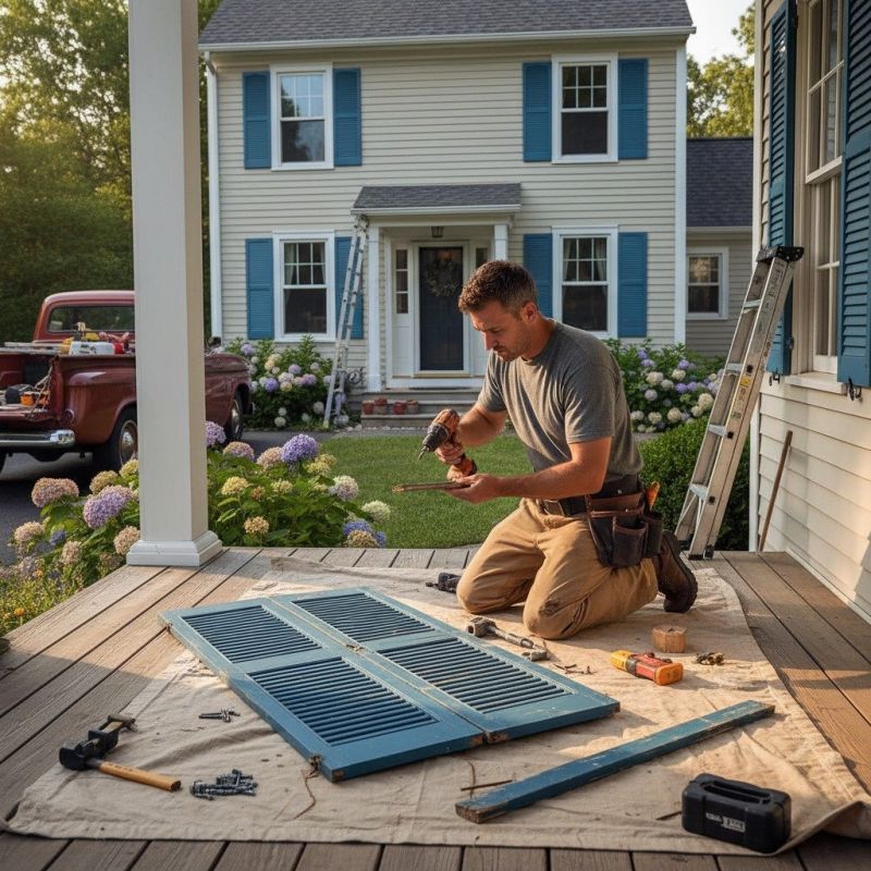 Shutter Louver Repair in Denver County, CO